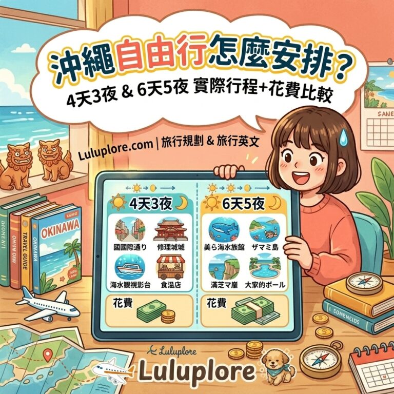 沖繩自由行怎麼安排_首圖
