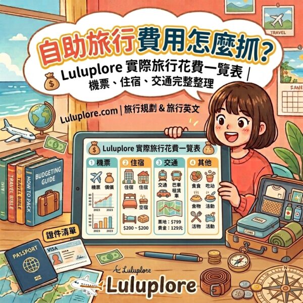 自助旅行費用_首圖